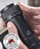 Moulin à café Presto réglable de Peugeot, conçu pour moudre le café selon vos préférences, au design élégant et fonctionnel, idéal pour une expérience de café fraîchement moulu.