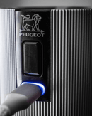 Moulin Peugeot Line en aluminium élégant pour sel gemme