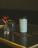 Mug thermique Qwetch en inox recyclé, sans BPA et écologique pour boissons nomades