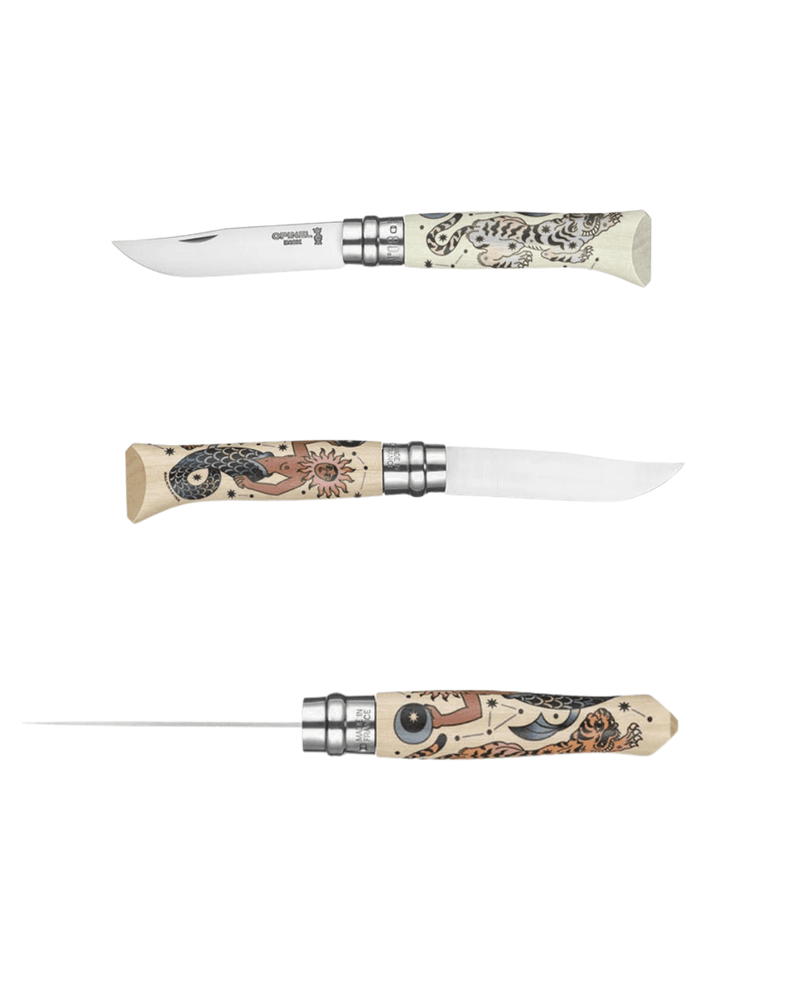 Opinel N°08 Cosmos – lame inox 8,5 cm déployée