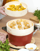 paniers vapeur bambou Cookut 24 28 cm