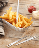 Pic Apéritif Upcycle de Triangle - Accessoire écoresponsable pour piquer olives et tapas