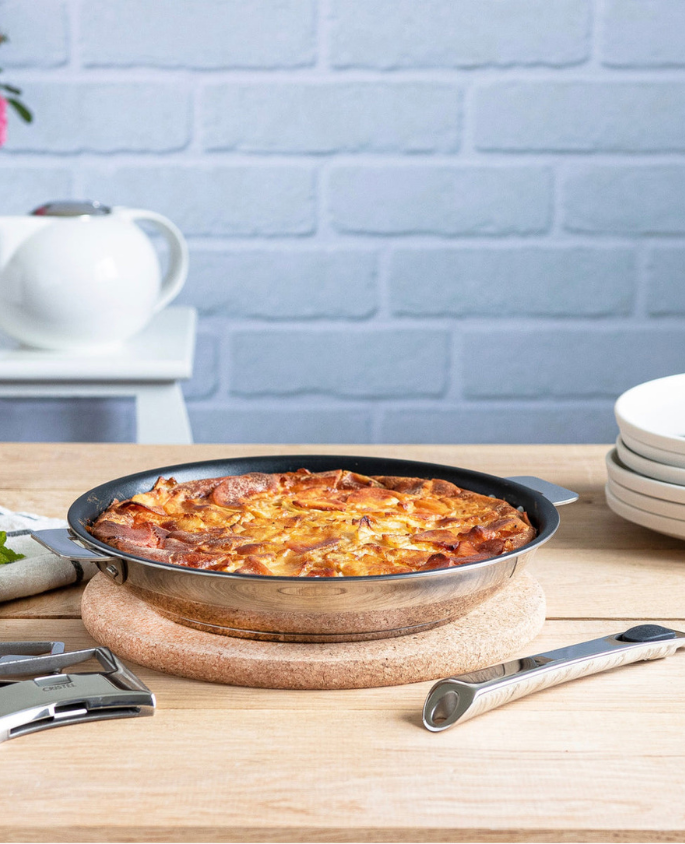 poêle Cristel Casteline amovible inox 18/10 antiadhérente Exceliss