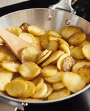 Poele amovible De Buyer en Inox cuisson pomme de terre