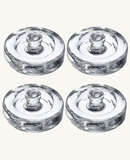 4 Poids de fermentation Westmark pour maintenir les légumes immergés dans vos bocaux de lactofermentation.

