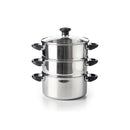 Cuit vapeur inox Polo 24cm