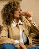 Utilisation quotidienne de la bouteille isotherme Qwetch Wild Camel