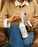 Motif Wild Sable – bouteille isotherme Qwetch – finition mate