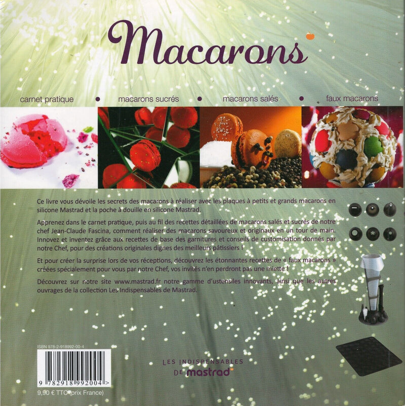 Livre de recettes Les Macarons Mastrad