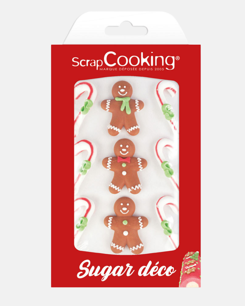 Décosucres Pain d’Épices ScrapCooking – assortiment comestible