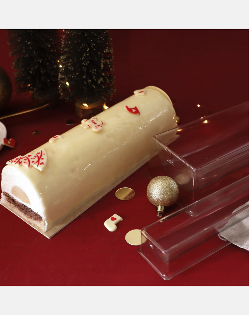 Moule bûche réutilisable ScrapCooking – forme traditionnelle