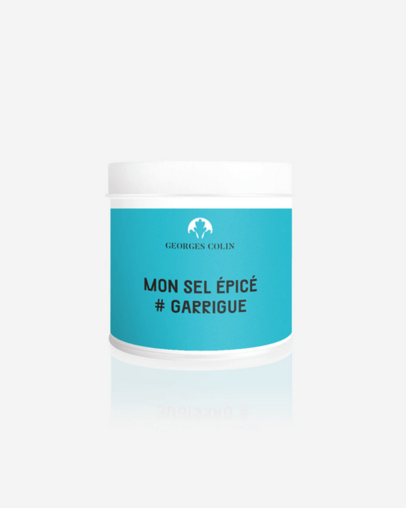 Boîte de sel épicé Garrigue Georges Colin 100g