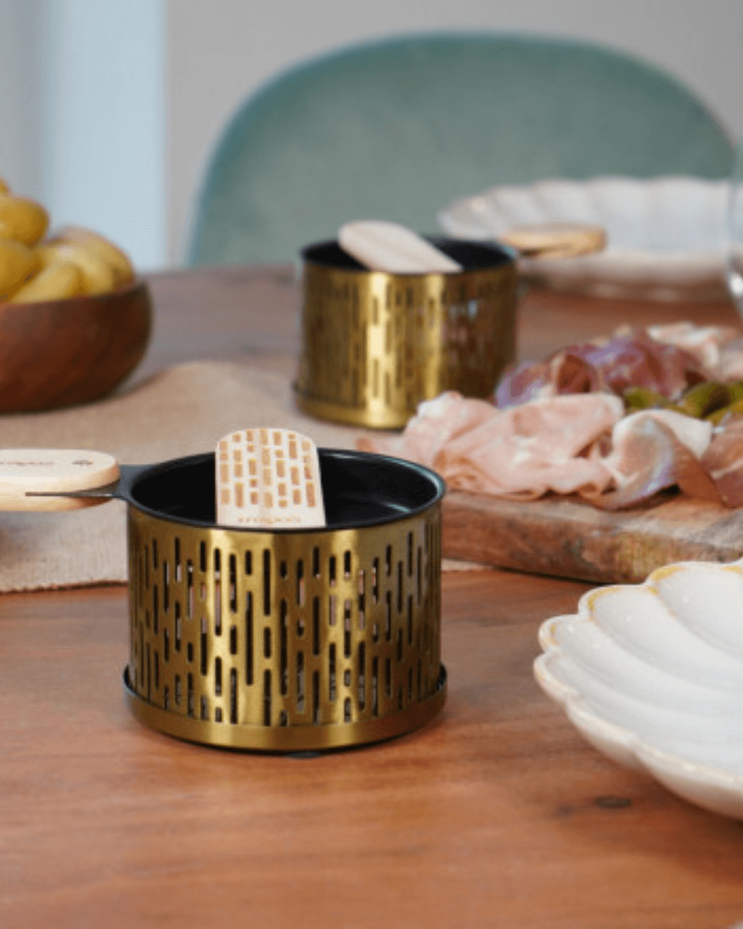 Lot De 2 Raclettes à La Bougie Cécoa - Fromage Fondu En 2 Min (neuf)