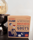 Moule Sushi Cube de Cookut pour préparer facilement des sushis maison parfaits et uniformes.


