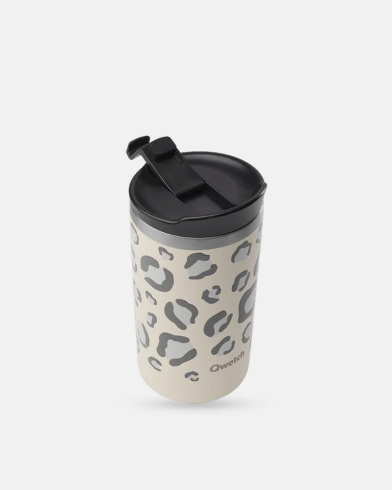 Bouchon étanche Travel Mug Qwetch – inox et joint silicone
