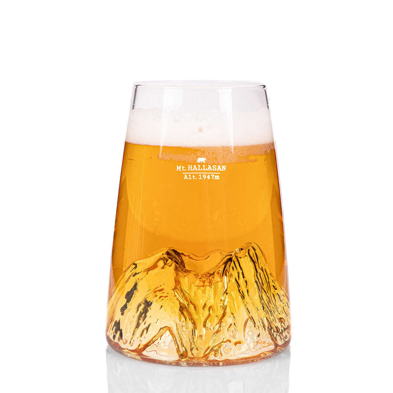 Vue du Mont Hallasan en Verre – Élégance & Culture