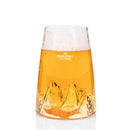 Relief en verre des célèbres sommets des Dolomites.