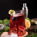  Verre TOPOGRAPHIC Watzmann avec relief topographique 3D du sommet allemand.