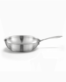 Wok Cuisinox 28 cm – profil montrant parois hautes et évasées