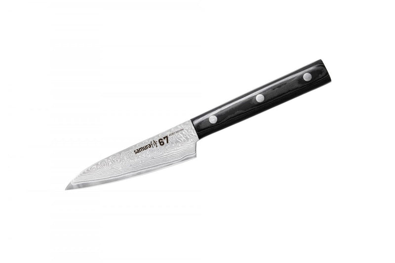 Couteau d'Office DAMASCUS 67 9,8cm - Maison Habiague