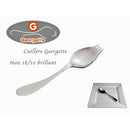 Cuillère à l'unité Georgette inox brillant droitier - Maison Habiague