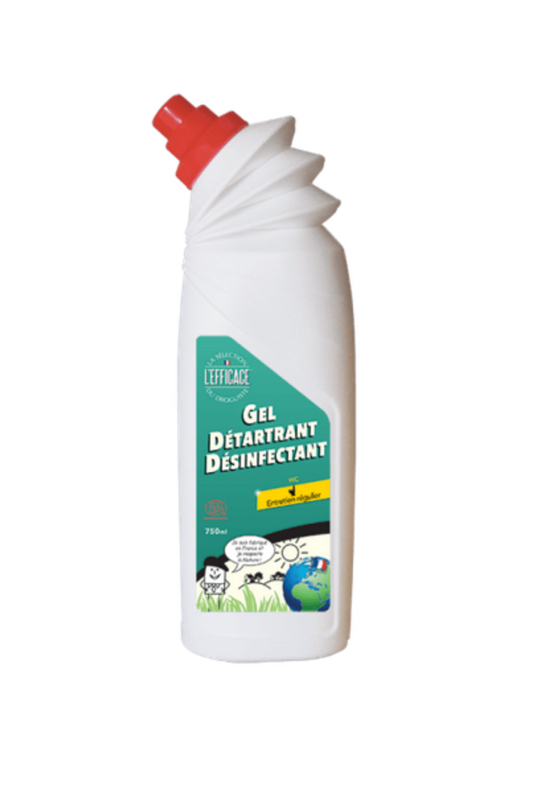 Gel détartrant désinfectant WC