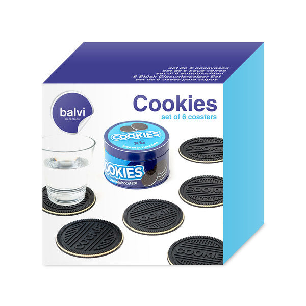 Dessous de verre Cookies x6 - Maison Habiague