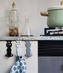 Porte-torchon chat x3