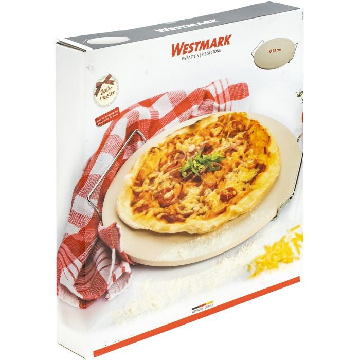 Pierre à pizza ronde 33cm - Maison Habiague