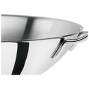 Wok inox avec couvercle 32cm