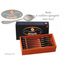 Coffret 2 ou 6 Georgettes inox mat droitier - Maison Habiague