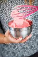 Fouet classique silicone rose