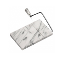 Coupe foie gras et fromage socle marbre - Maison Habiague