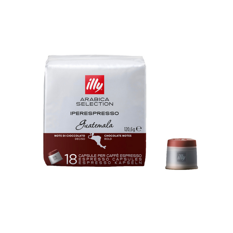 Capsules Illy lperespresso Guatemala x18 - Maison Habiague