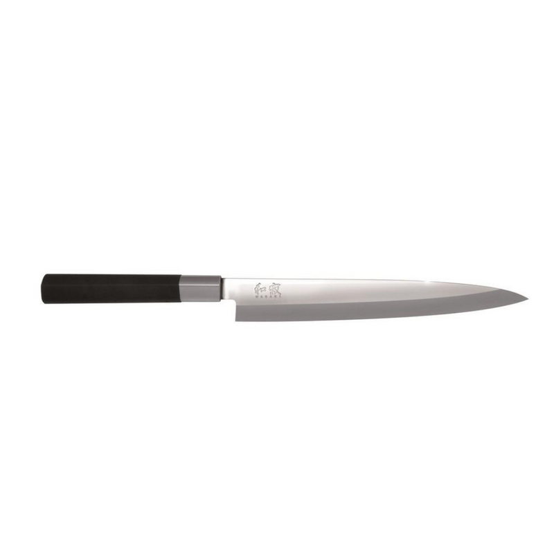 Couteau WASABI BLACK - YANAGIBA 21 CM - Maison Habiague