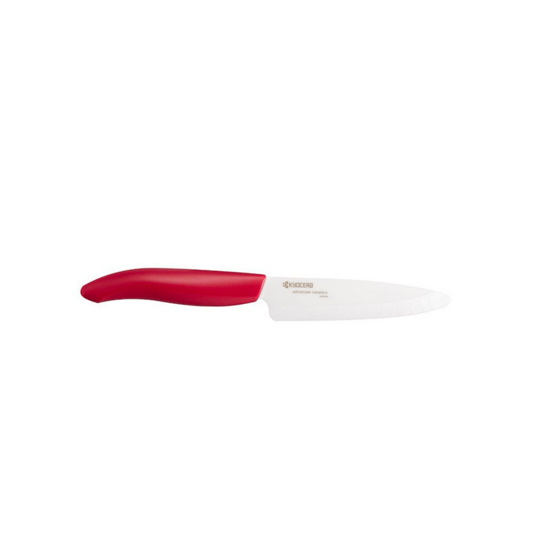 Couteau d'Office céramique rouge 11cm GEN - Maison Habiague