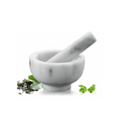 Mortier et pilon marbre 11cm - Maison Habiague