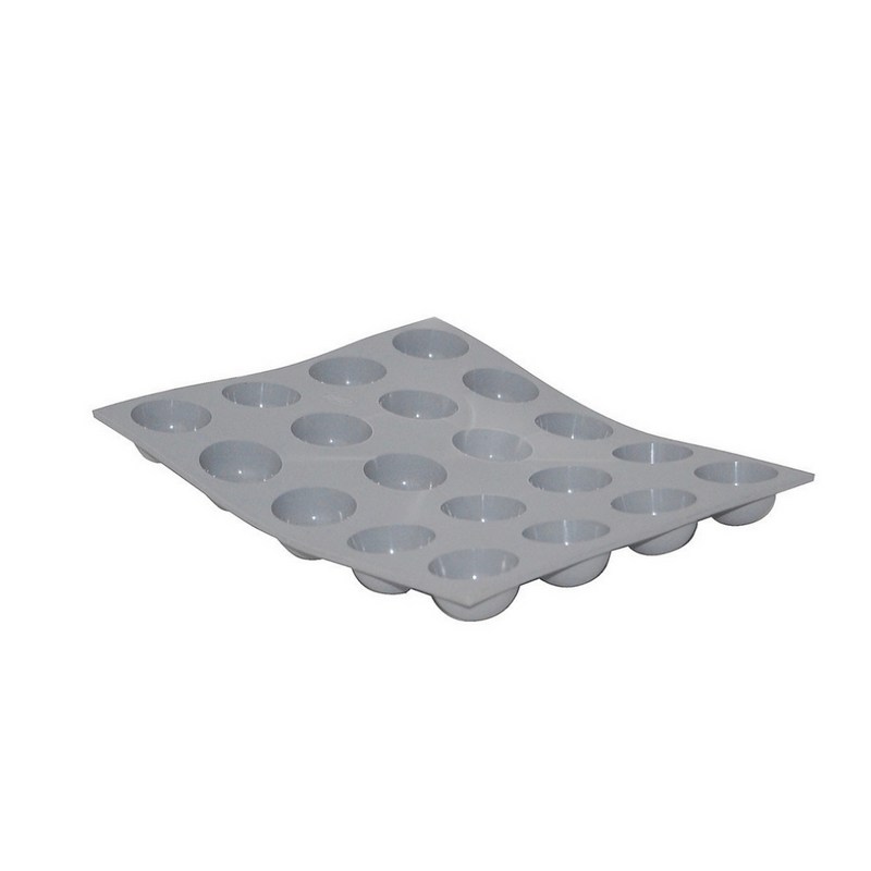 Moule 20 mini demi-sphères Elastomoule - Maison Habiague