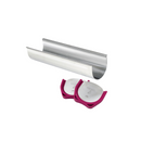 Gouttière à bûche inox 30 cm démontable étanche - Maison Habiague