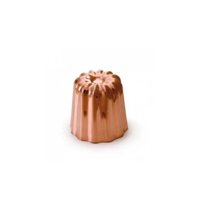 Moule canelés en cuivre Bordelais 4,5 cm moyen - Maison Habiague