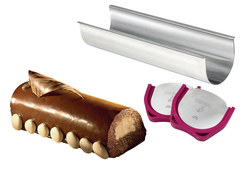 Gouttière à bûche inox 30 cm démontable étanche - Maison Habiague