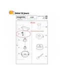 Attache bras couvrant presse agrumes pour Duo Plus Magimix - Maison Habiague