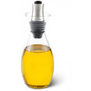 Huilier/vinaigrier doseur en verre Flow Control - Maison Habiague