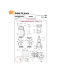 Cable d'alimentation pour blender Magimix - Maison Habiague