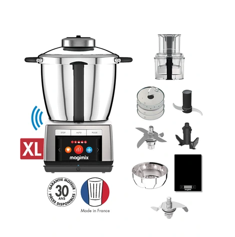 Robot cuiseur Magimix Cook Expert XL CONNECT Platine - Maison Habiague