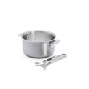 Casserole inox amovible LOQY – De Buyer poignée sur le cote
