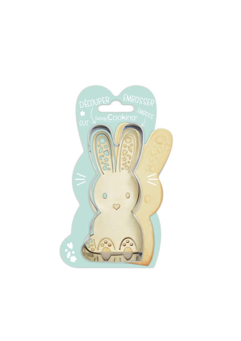 Découpoir + embosseur lapin