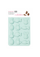 Moule silicone choco Pâques