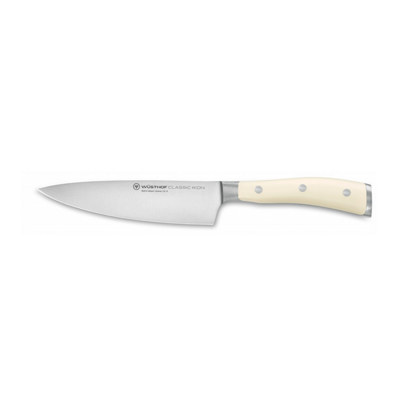 Couteau de Chef Classic Ikon blanc 16 cm - Maison Habiague