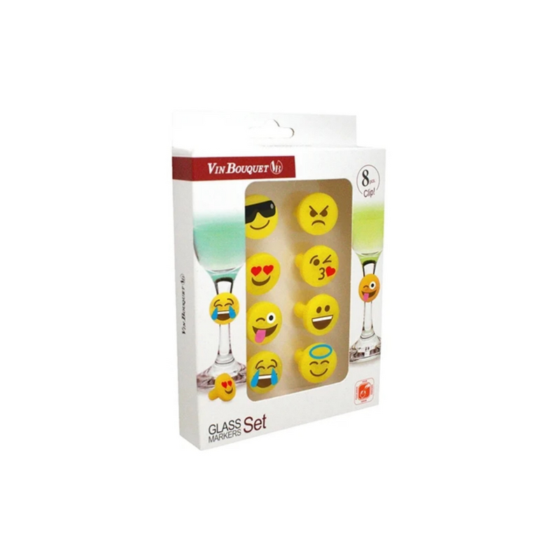 Marque Verres Emoji x8 - Maison Habiague